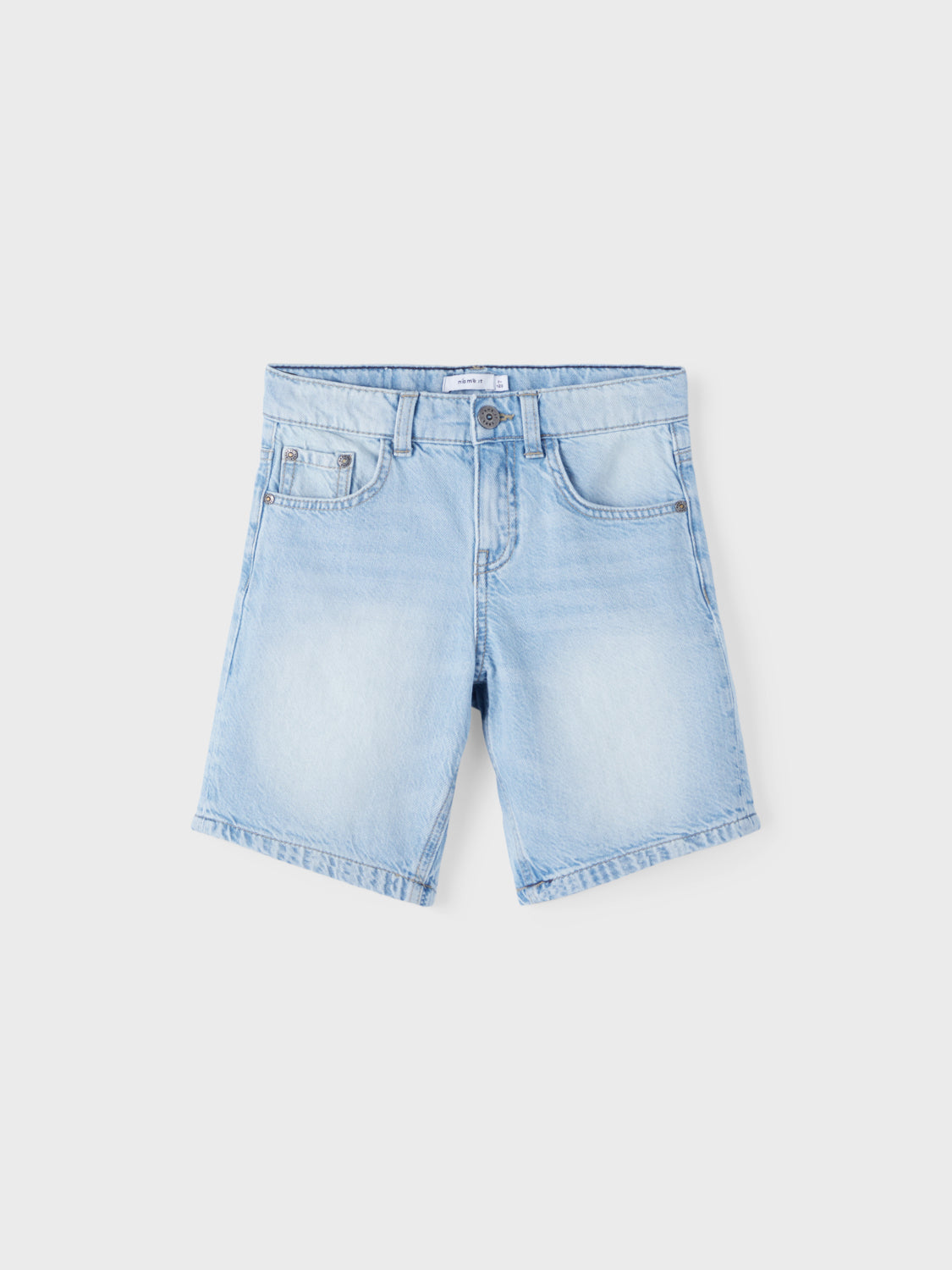 NKMBEN Shorts - Light Blue Denim